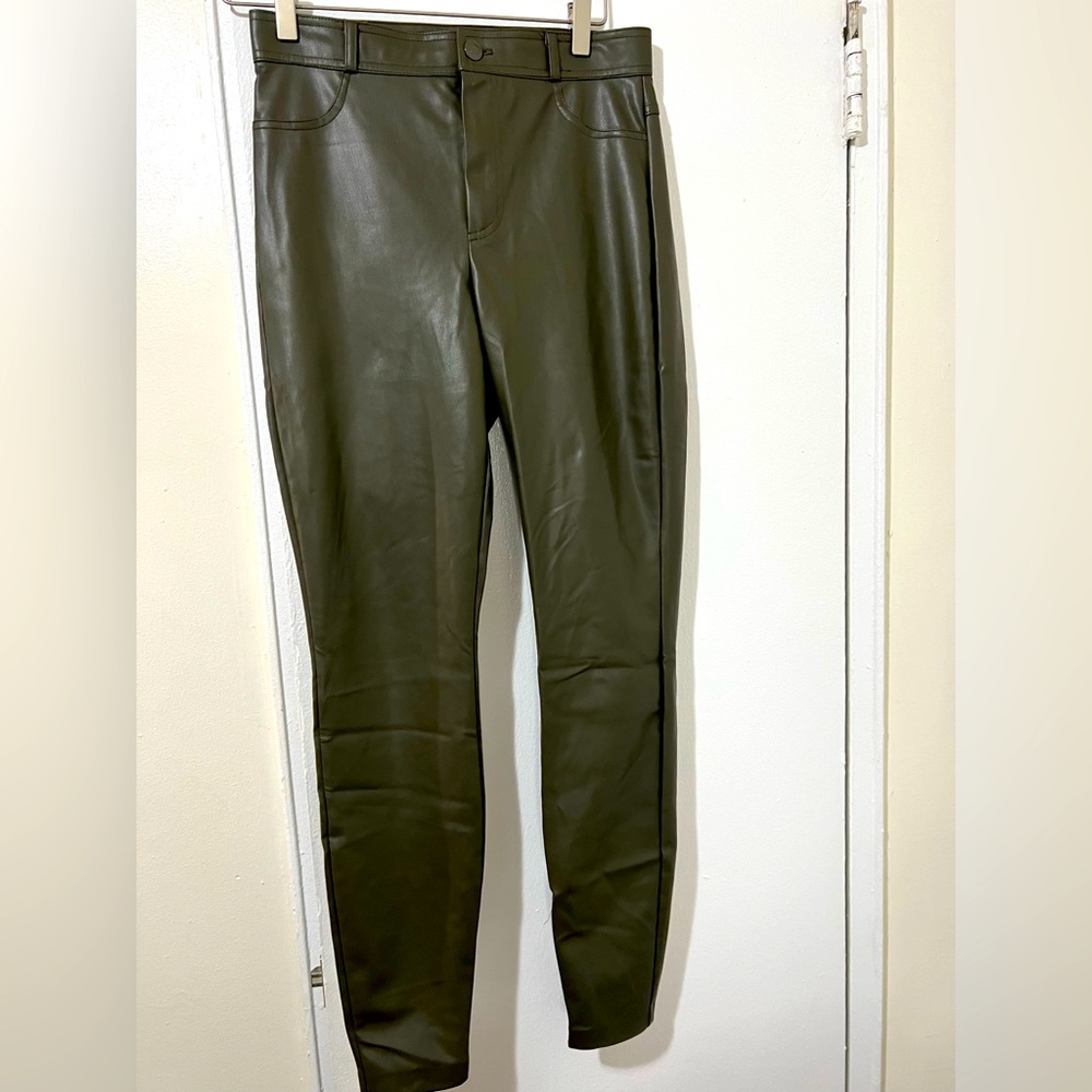 Faux Leather Pants